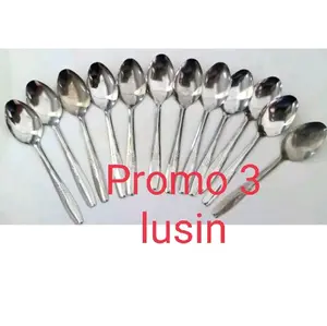 Sendok Makan Besi Stanlist Isi 12 Biji - Kitchenware - Nasi