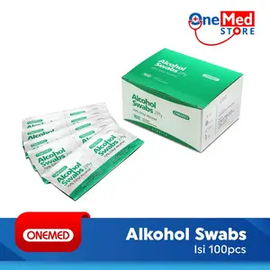 Kapas Alkohol Non Woven OneMed by ONEMED