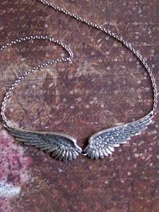 Collar de Alas de Ángel Vintage Gótico, Diseño Punk de Moda, Joyería Personalizada para Mujeres, Accesorio de Moda Único