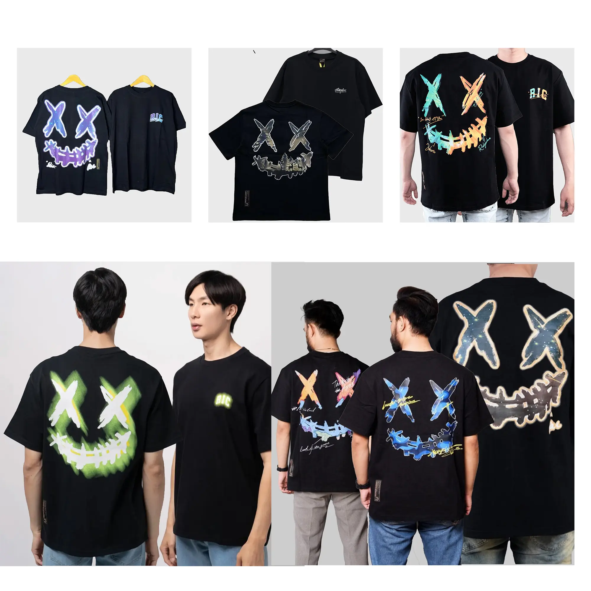 KAOS RIC OVERSIZE UNISEX 20S TSHIRT
