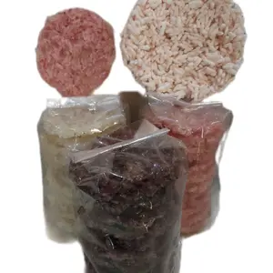 Rengginang jumbo dengan tiga varian rasa Makanan Cemilan Abon Mini