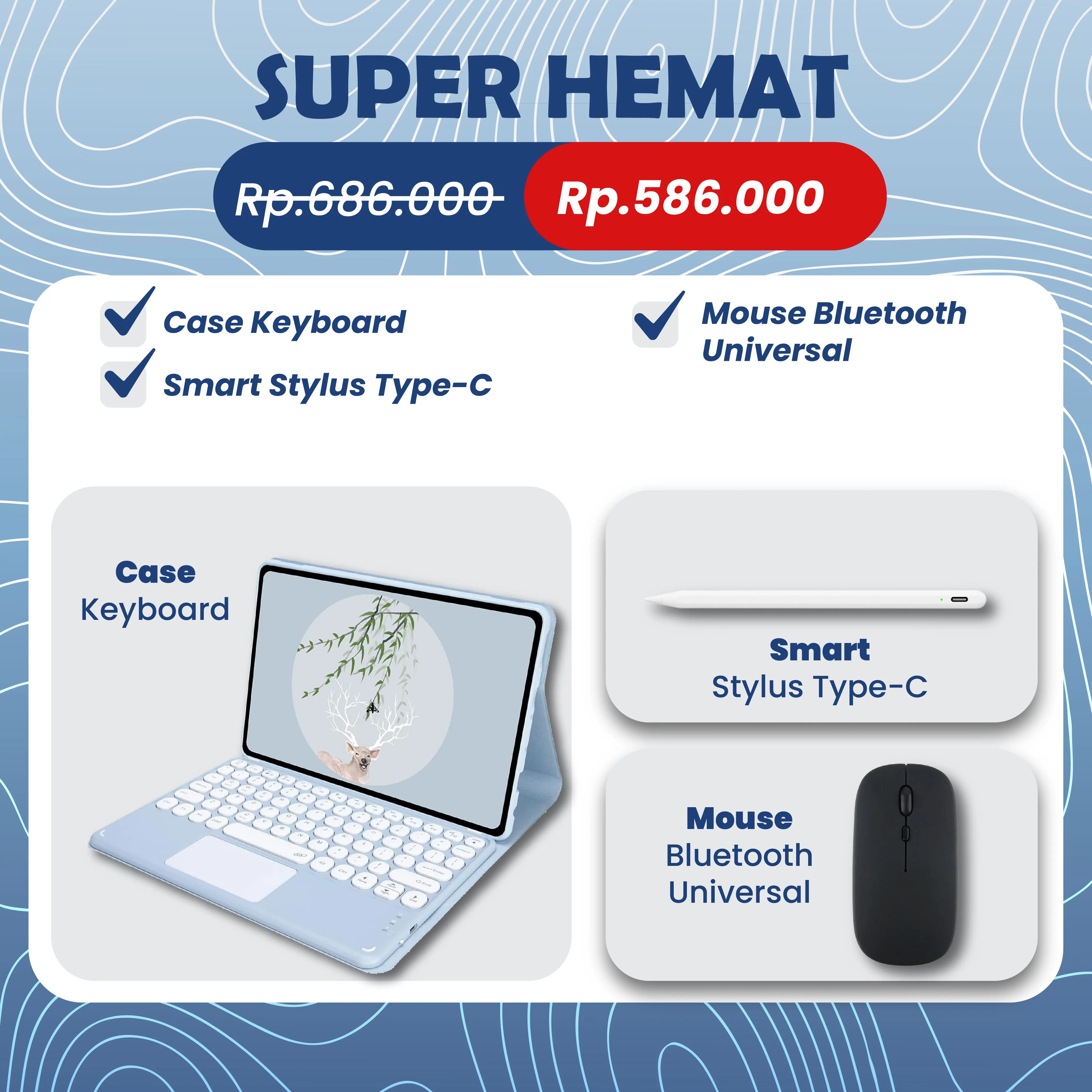 PROMO SUPER SOFT BLUE