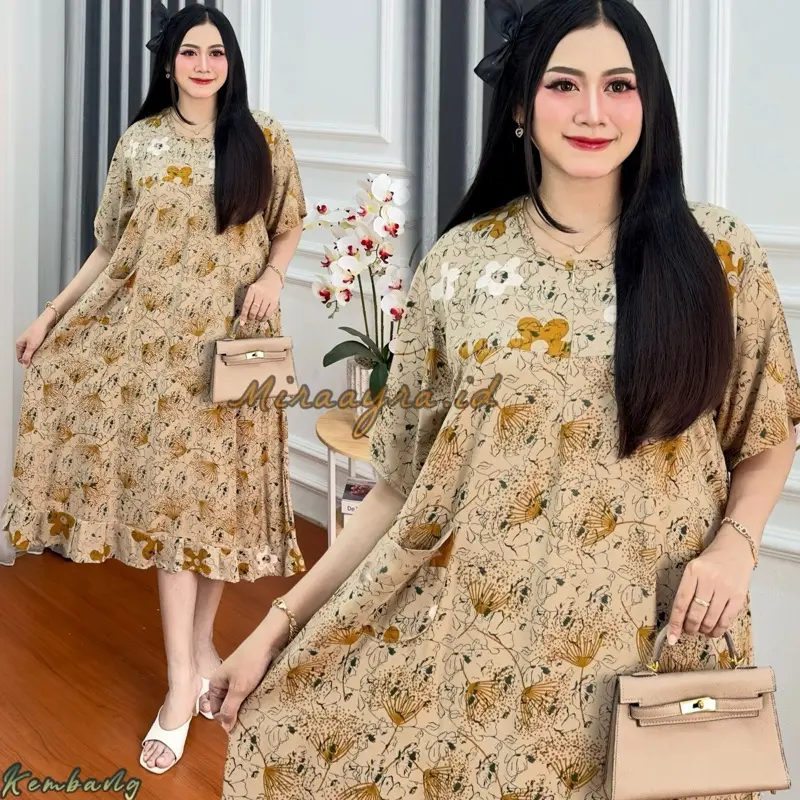 Daster Salsabil Ld 120 Rayon Premium Kekinian Bumil Busui Friendly 1