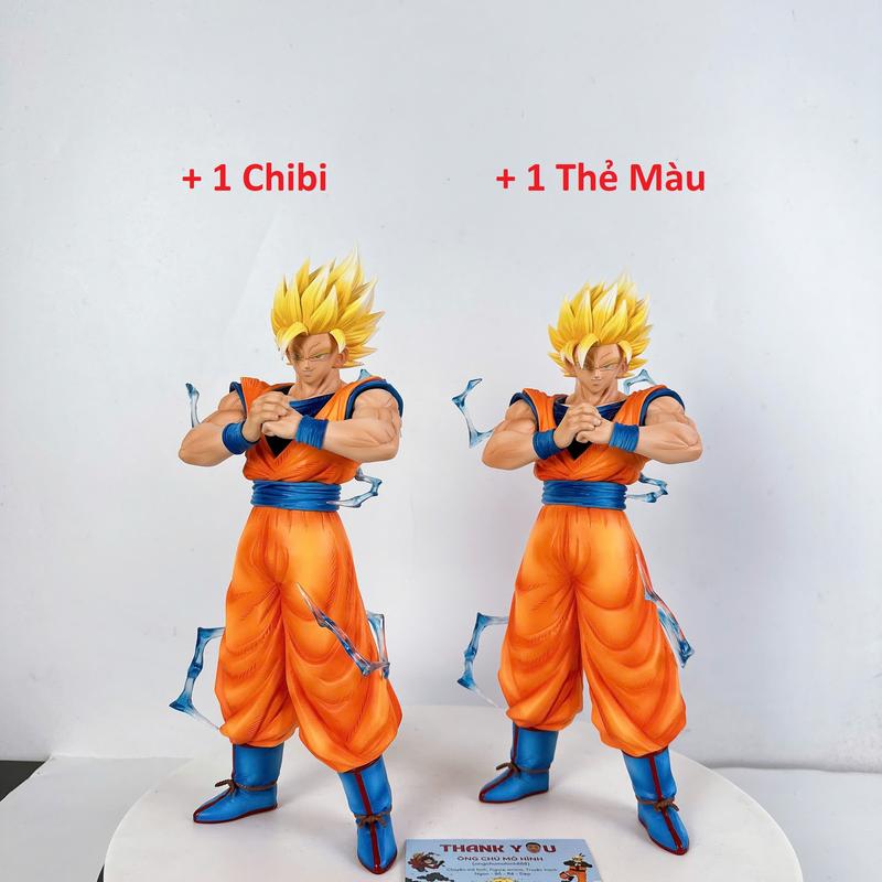 Mô Hình Goku SSJ2 Trong Dragonball Rất Chi Tiết và Đẹp 30cm Ongchumohinh MH545 Toy Đồ Chơi