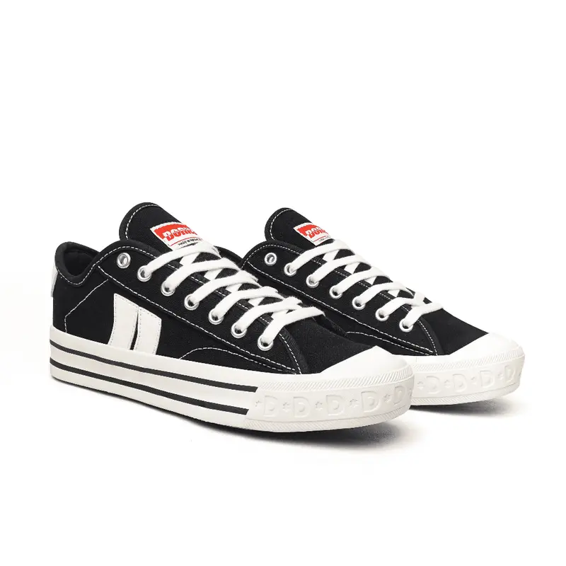 Diskon Dorks - Metro Low Black Sepatu Sneakers Casual Pria Wanita 1