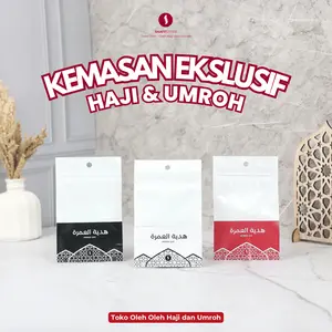 SHAFFSTORE - Kemasan Oleh-Oleh Haji & Umroh Ziplock Premium Tanpa Isi Plastik