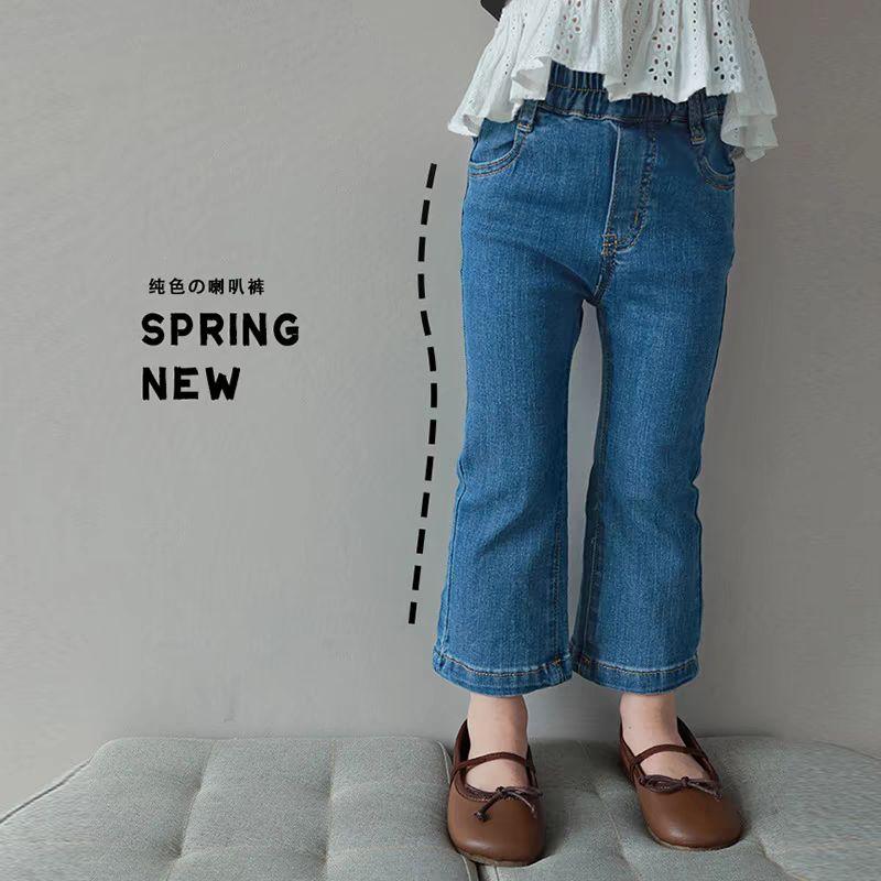 Product Introduction of Jeans Cutbray Anak Perempuan Umur 1-6 Tahun Fashion Jeans Import Motif Polos Cantik Denim  celana cewek 15