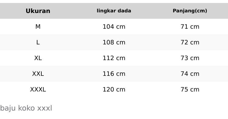 Baju Koko Batik Bordir Seragam Lengan Pendek ukuran Big Size M L XL XXL XXXL
