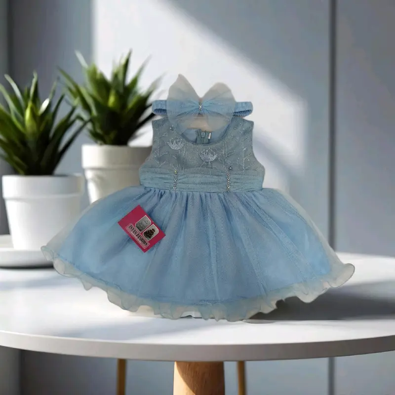 gaun ulang tahun bayi, usia 0-12bln warna lilac. 0