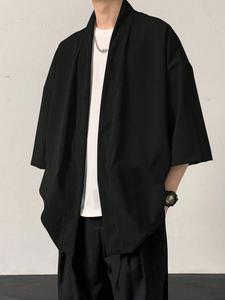 メンズカジュアル半袖シャツ、襟のデザイン、日常使いに最適、快適でおしゃれ、オールシーズンに適しています