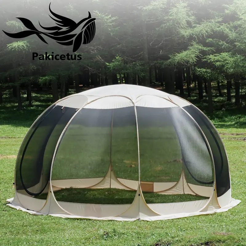Pakicetus インフレータブルキャンプテント 4-8人用超速設営 空気注入