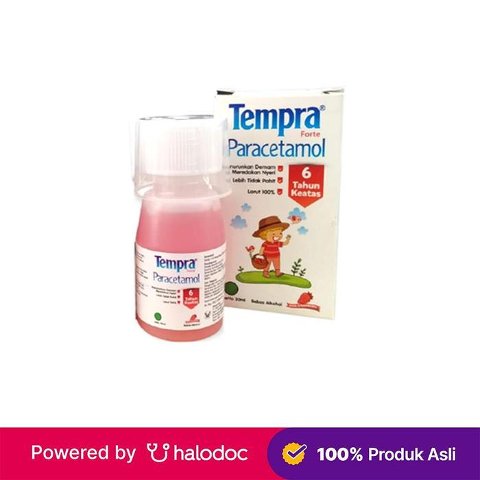 Gambar Tempra Forte Sirup Rasa Strawberry 30 ml dari Apotek Medika Prima Cipinang Kota Administrasi Jakarta Timur Tokopedia