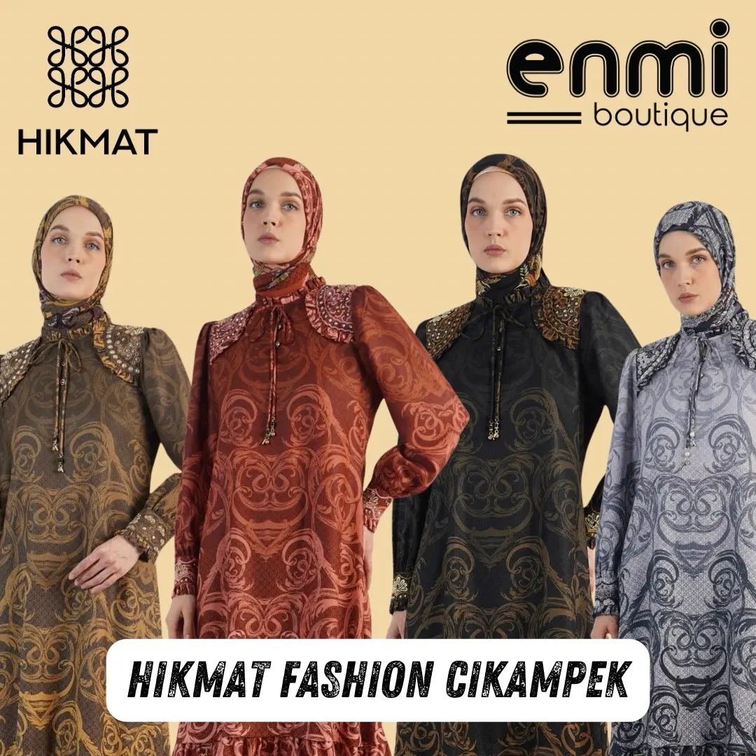 ABAYA HIKMAT ORIGINAL D4474