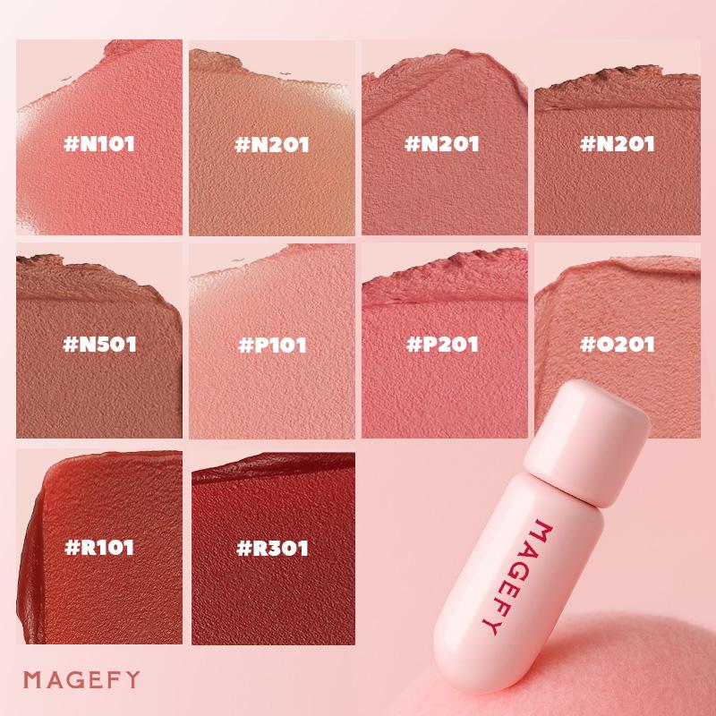 [Trending]  MAGEFY Velvety Clay - Airy Blur Velvet Tint – Tekstur Ringan Seperti Awan, Warna Intens, Melembapkan & Tidak Bikin Kering Sepanjang Hari