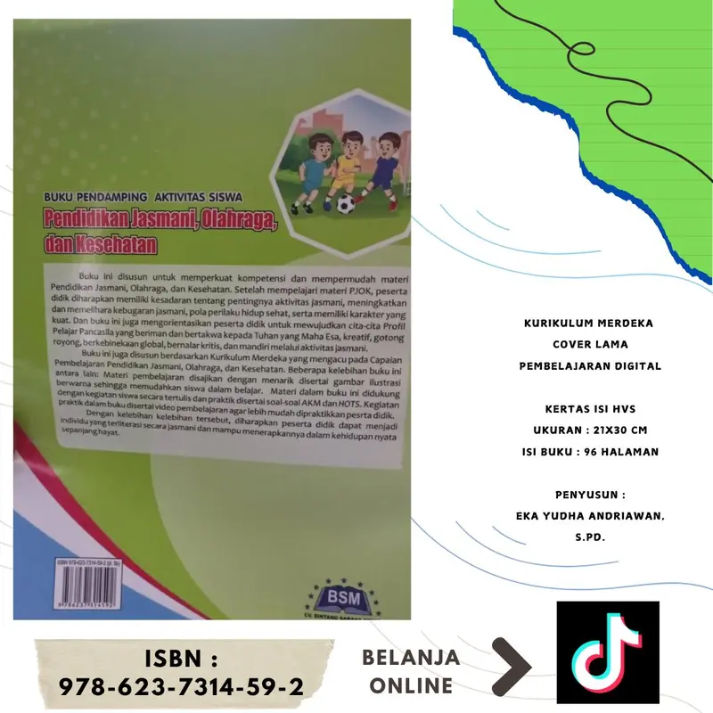 PENDIDIKAN JASMANI, OLAHRAGA & KESEHATAN KELAS 5 SEMESTER 2 - BINTANG 1