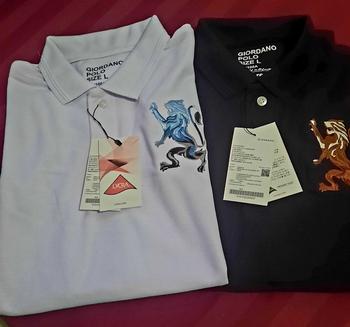 Product Review of BELI LOKAL - KAOS KERAH GRDANO FULL BORDIR PREMIUM QUALITY - Kaos Polo Shirt Pria Kaos Kerah | Giordano 3D Lion from C**🍒 0