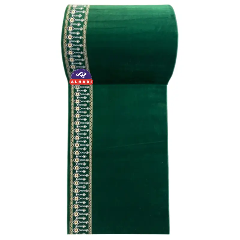 Alhadi Karpet Masjid ALGIZ METERAN Ukuran 100 x 120cm Tebal 12mm Sajadah Mushola Turki 3