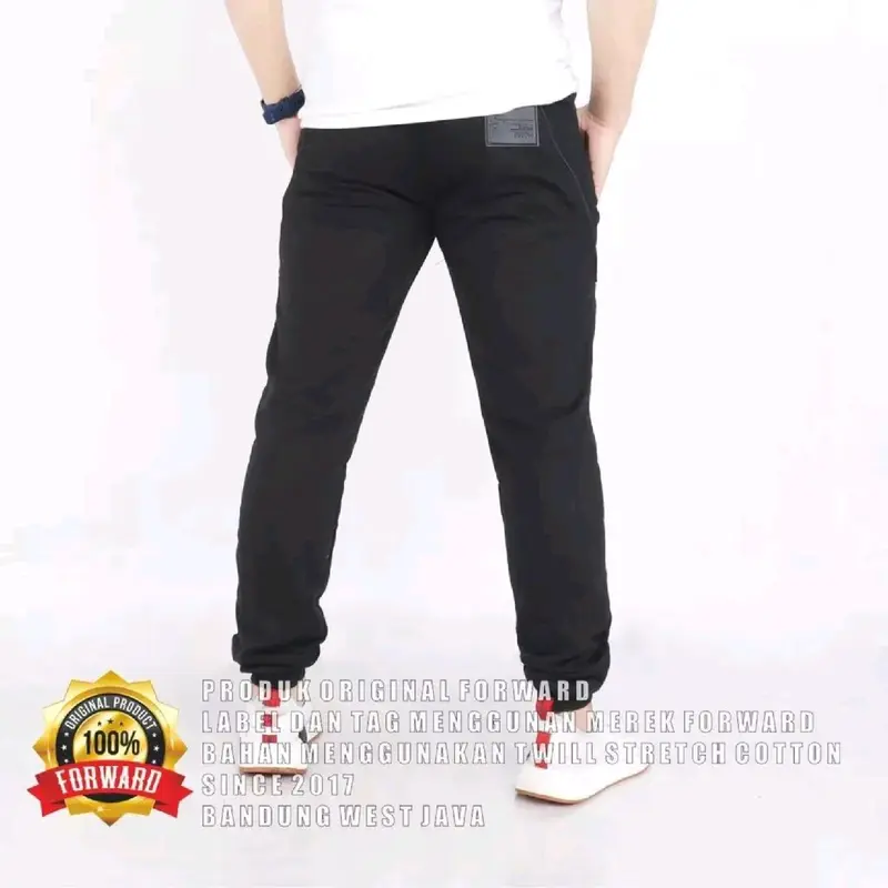 Celana Jogger Pria Wanita Babyterry Panjang Celana Joger Training Forward System 7