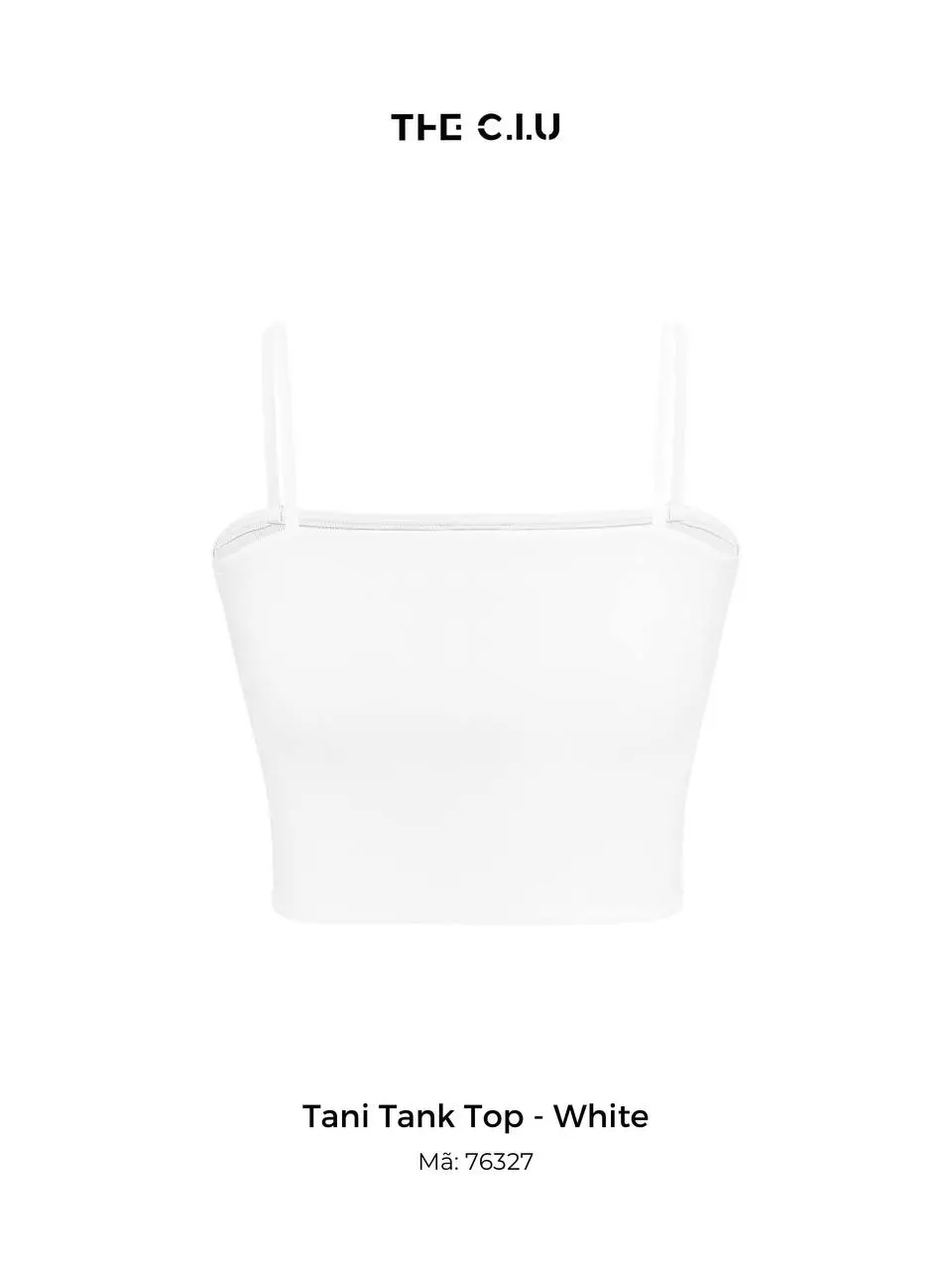 Áo nữ hai dây crop THE CIU - Tani Tank Top