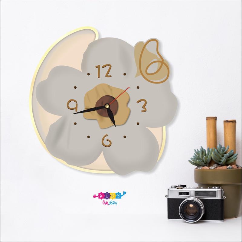 JamDinding Ukir Aesthetic HOME Sweet Hme Bunga Matahari Hiasan Dinding Ruang Tamu Kamar tidur 2