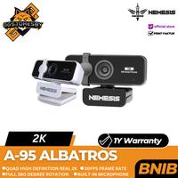 Gambar NYK Nemesis A95 Albatros QHD Webcam with 2k Resolution - Hitam dari GGSTORESBY Kota Surabaya 1 Tokopedia