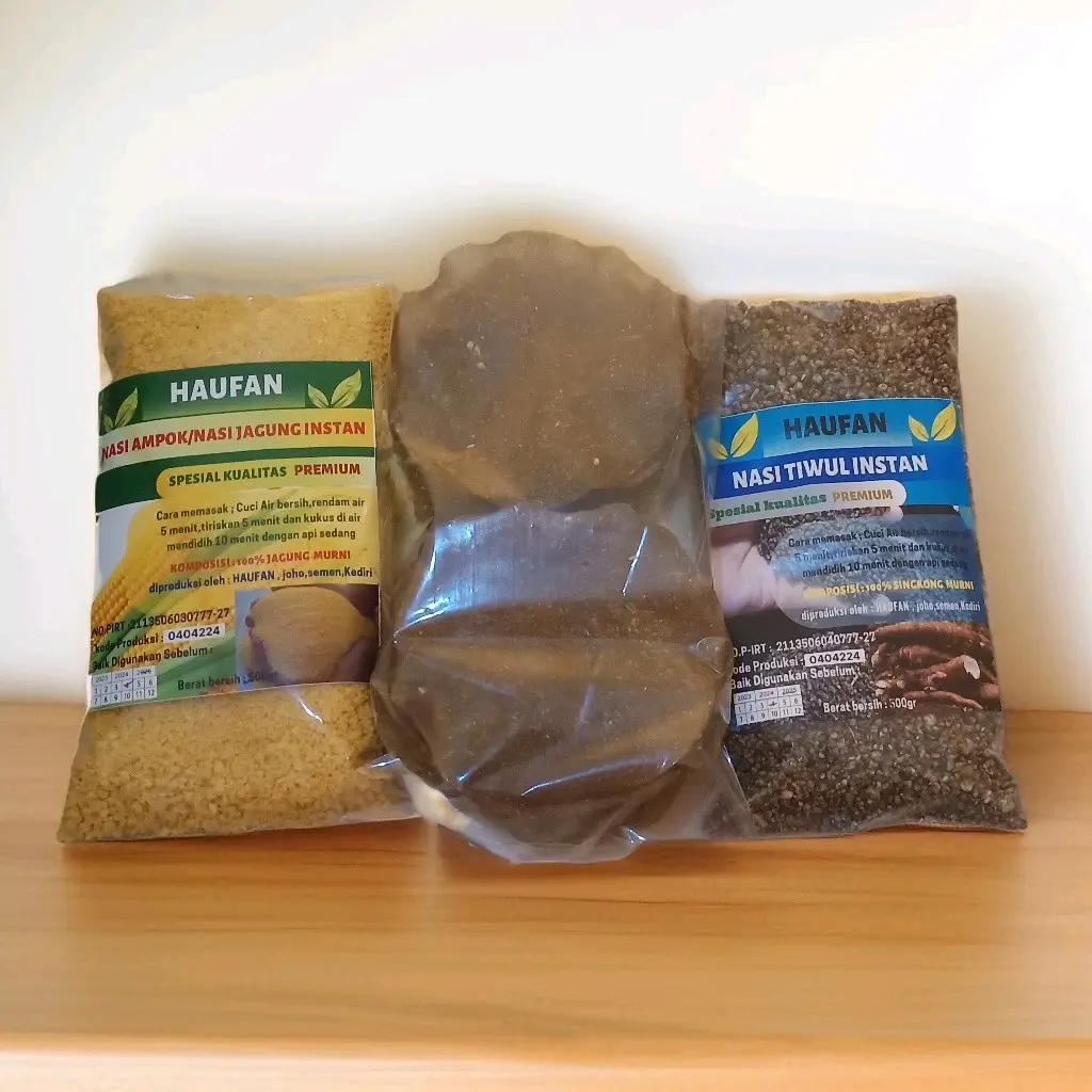 Paket Bundle 3 Makanan Jadul Ampok,Tiwul,Krecek Lamuk