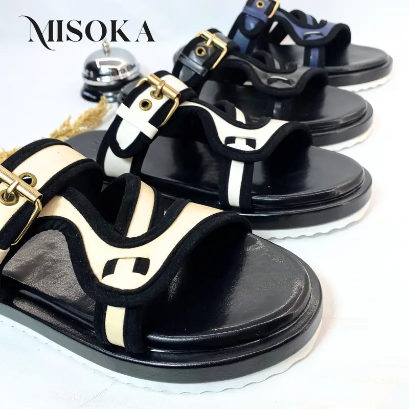 Sandal Wanita kekinian 2025/ Sendal cewek Flat shoes Wanita COD 3
