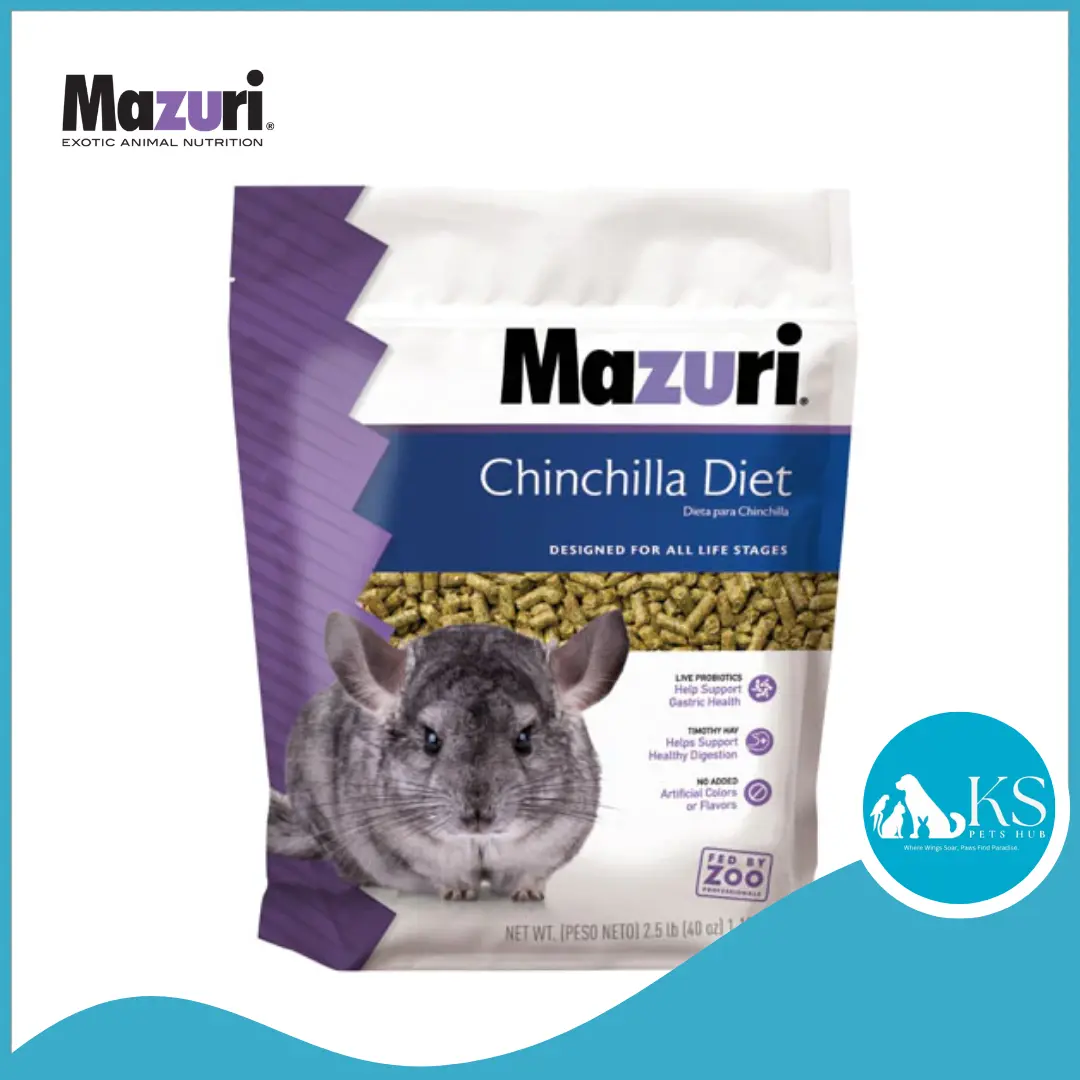 Mazuri Chinchilla Diet 2.5lb(1.13kg) Small Animal Feed