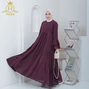 Jodha Dress - Gamis Ceruty Terbaru Lebaran 2026 - Busana Muslim Mewah Wanita Dewasa Remaja Syari