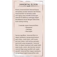 Gambar KLARITY - IMMORTAL ELIXIR PROMO dari GOODSKIN.STORE Kota Administrasi Jakarta Utara 2 Tokopedia