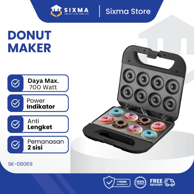 Mesin Pembuat Donat Donut Maker Sixma SK-08069