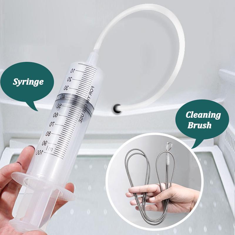 Product Introduction of 5Pcs/Set Refrigerator Drain Hole Clog Remover Dredge Cleaning Tools Fridge Hole Brush Water Outlet Cleaner for Household Clean 20