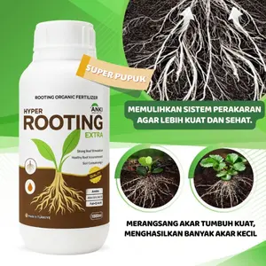 Rooting Extra 1000ml – Mendukung pertumbuhan akar kuat, membantu tanaman tumbuh merata & tetap hijau sehat
