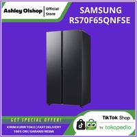 Gambar Kulkas Bespoke Samsung Side by Side RS70F65QNFSE Kulkas Inverter Samsung 680 Liter - BLACK DOI dari Ashley Olshop Official Store Kota Administrasi Jakarta Utara 2 Tokopedia