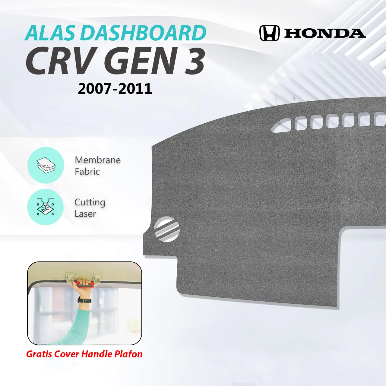 ALAS COVER DASHBOARD HONDA CRV 2007-2011