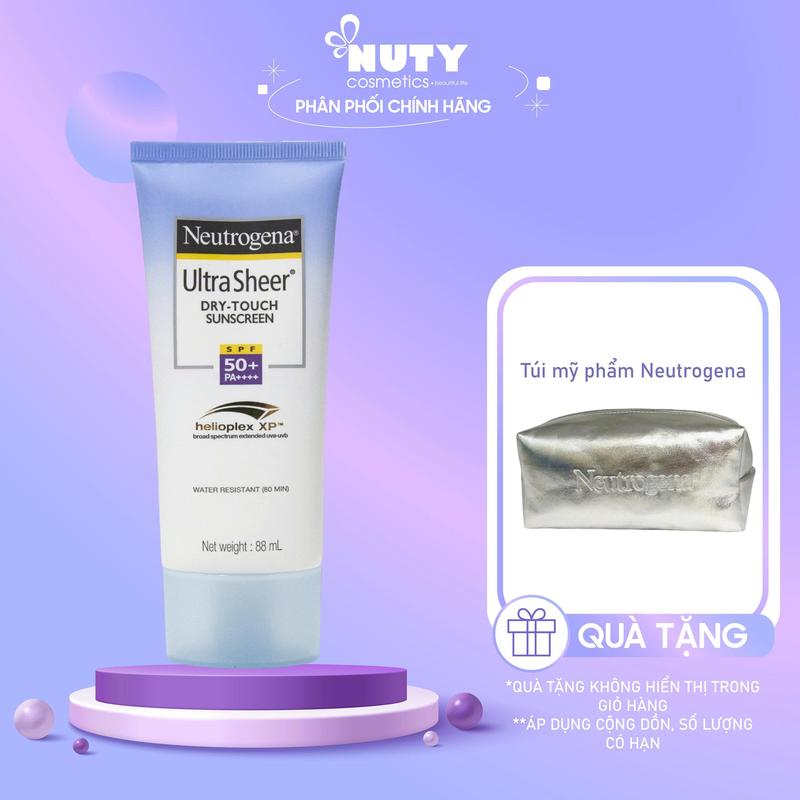   Tặng túi  Kem Chống Nắng Neutrogena Ultra Sheer Dry-Touch Sunscreen Broad Spectrum SPF 50  88ml  