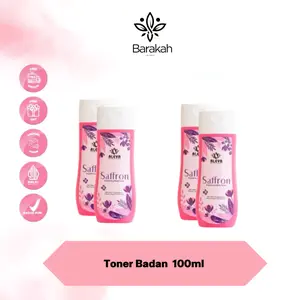 Toner Badan Saffron Aleya Perawatan Memutihkan Kotoran Penyegar Mencerahkan Tubuh Pencerah Hitam Pengangkat Tangan Ketiak Selangkangan Leher