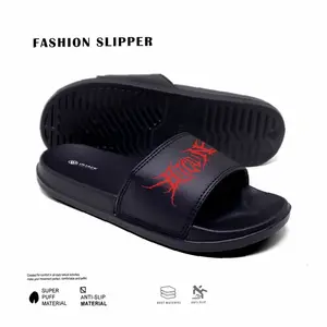 Sandal / Sendal Flat Karet Unisex Slop Selop Pria Sport Phylon Bit coin Terbaru Termurah Murah Lebay Import selop slop karet jelly nyaman Best Seller | Kekinian