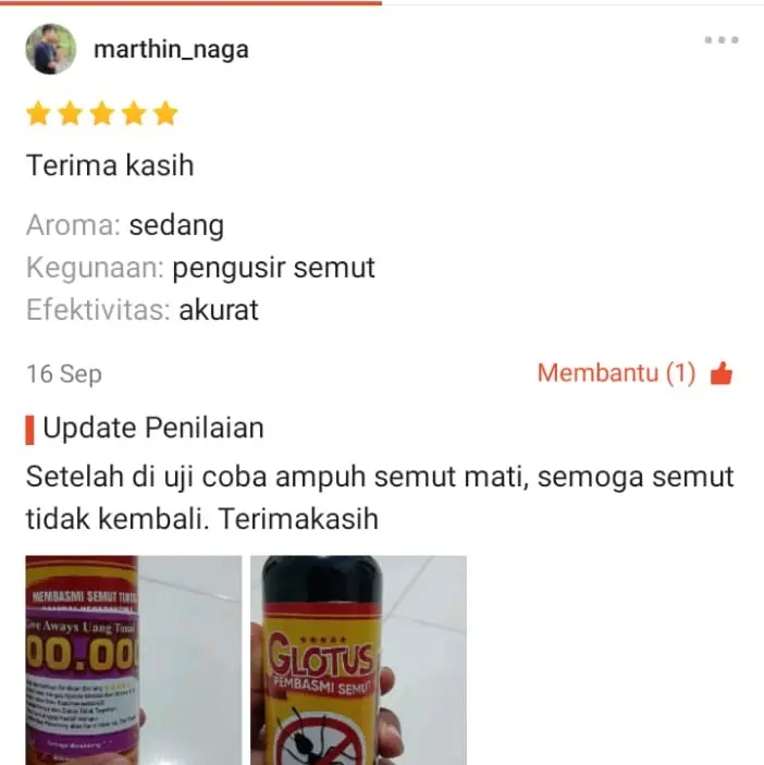 Glotus Pengusir Pembasmi Semut Paling Ampuh Cairan 3