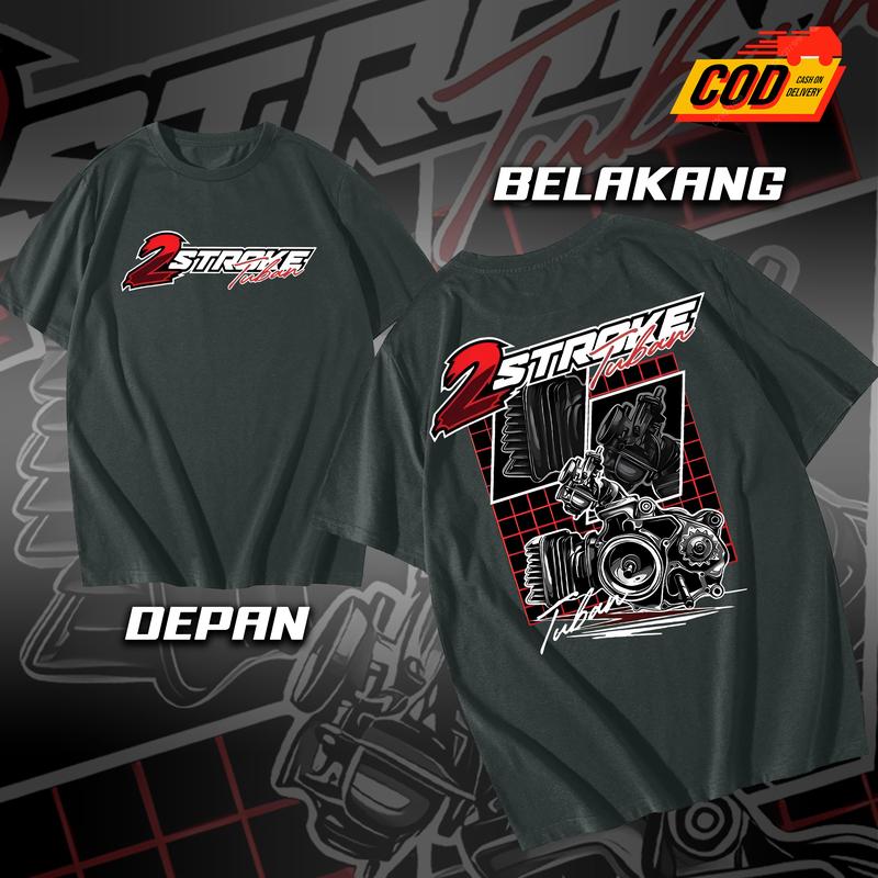 Product Introduction of Kaos 2 Stroke - Kaos Racing 2 Stroke - Kaos Kekinian - Kaos Viral - Kaos Terlaris - Baju Premium - Sablon Dtf - Kaos Murah | SS75 | 14