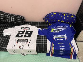 Product Review of BLS Kaos Jersey Polo Rider Full Printing Bahan Dryfit Premium Quality - Sport from 𝕒**𝟡 1
