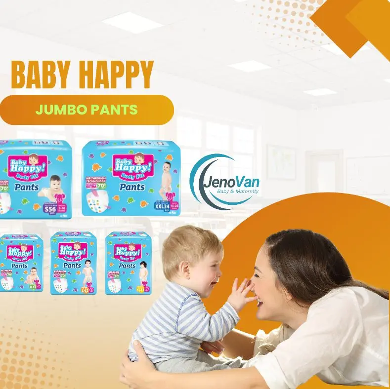 1 Ball Baby Happy Jumbo Pants All size  Popok Bayi