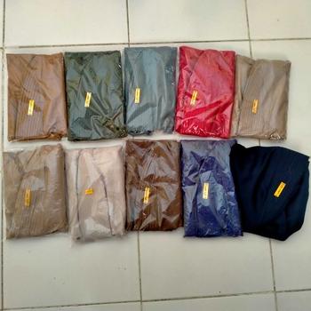 Product Review of 100ribu dapat 10 pcs hijab bergo hamidah size M label akrilik gold sudah menutup bagian dada pad Tebal from r**a d**h 0
