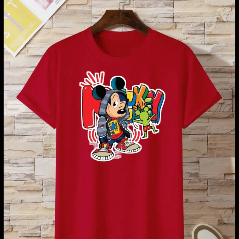 KAOS MOTIF KARTUN | KAOS KARTUN | KAOS MICKEYMOUSE | KAOS KEREN UNISEX 2