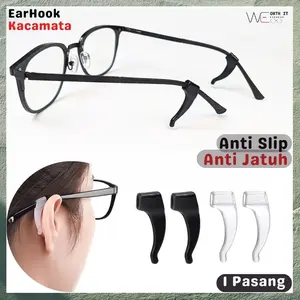 Worth it - Ear Hook Kacamata Silicon Penyangga Pengait Frame Kaca mata Anti Slip Anti jatuh