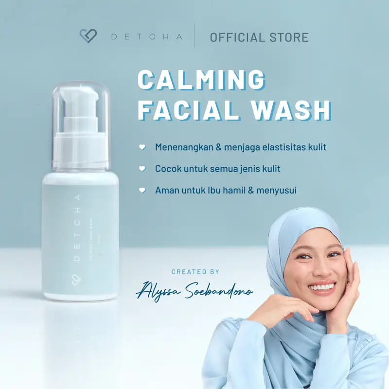 PALING LARIS! DETCHA Gentle Cleanser Sensitive Skin 1X Pakai Kulit Bersih Sampai Pori-Pori Tanpa Drama Ketarik 0