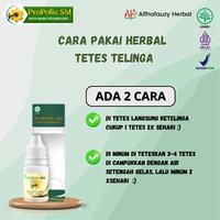 Gambar Telinga Berdenging, Berdengung Herbal Alami - Propolis SM Ori Brazil bersihkan gatal Tetes Cair - 1 BOTOL PSM dari Alfhafauzy Herbal Kota Administrasi Jakarta Barat 3 Tokopedia