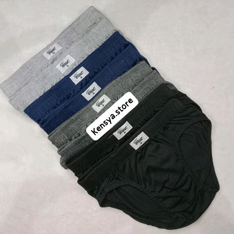 PROMO!!! 8 PCS CELANA DALAM CROCODILE BAHAN KATUN ADEM DAN NYAMAN DIPAKAI Cowok Dewasa 4