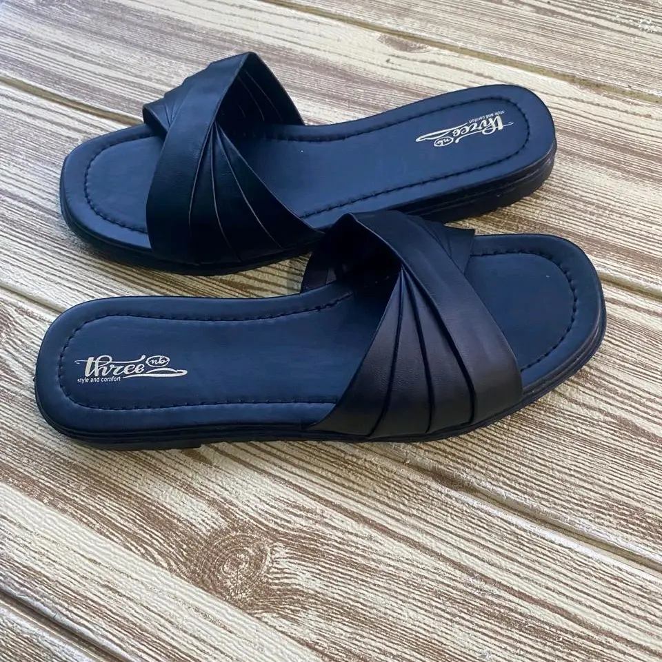 SANDAL SLOP WANITA KIPAS MODEL TERBARU/SANDAL flat PESTA WANITA KEKINIAN