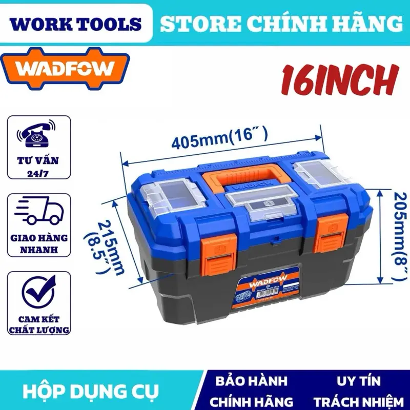 Hộp nhựa đựng dụng cụ 16 " WTB1316 WADFOW